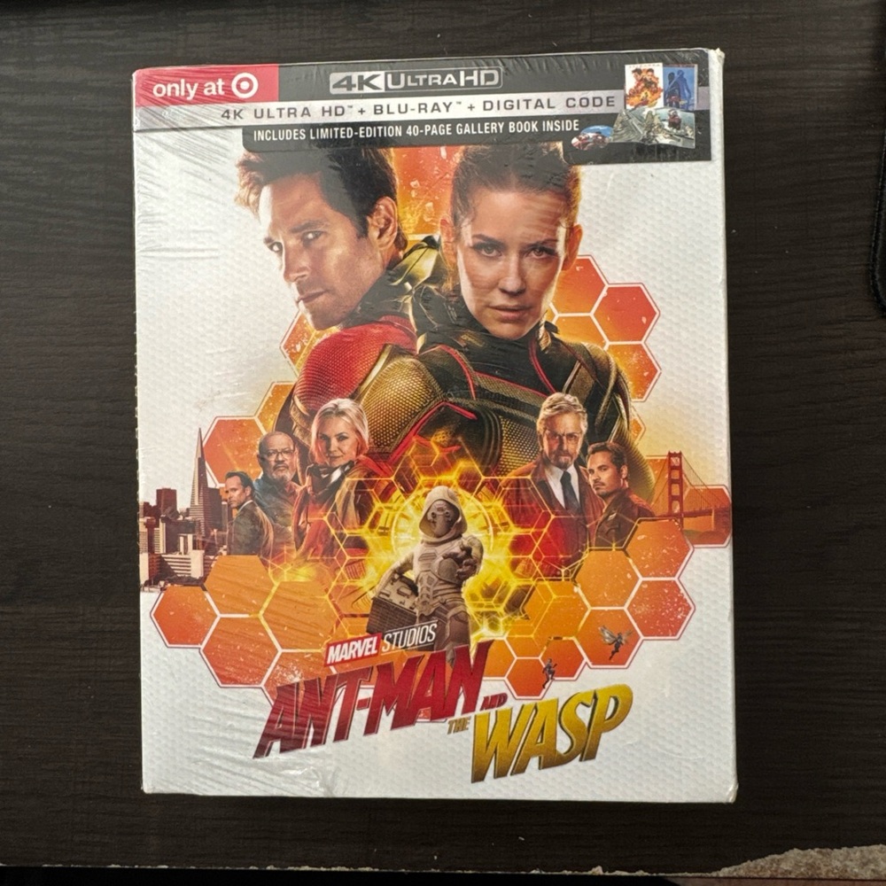 Marvel Ant-Man and The Wasp 4K Ultra HD Blu-ray - Red and Yellow